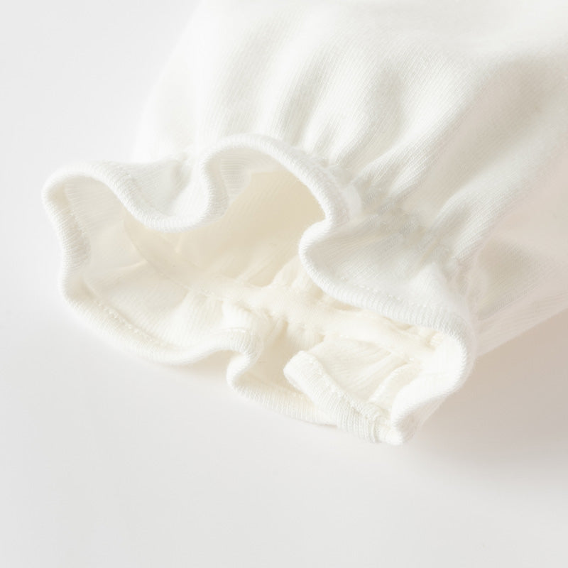 فستان بنات بأكمام طويلة باللون الوردي الرمادي بقماش التويد الكلاسيكي مع تنورة تول بتصميم أنيق