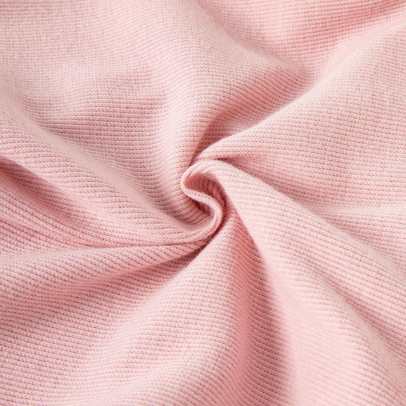 فستان شبكي بناتي لصيف بتصميم طائر البجعة الوردي مع طبعة