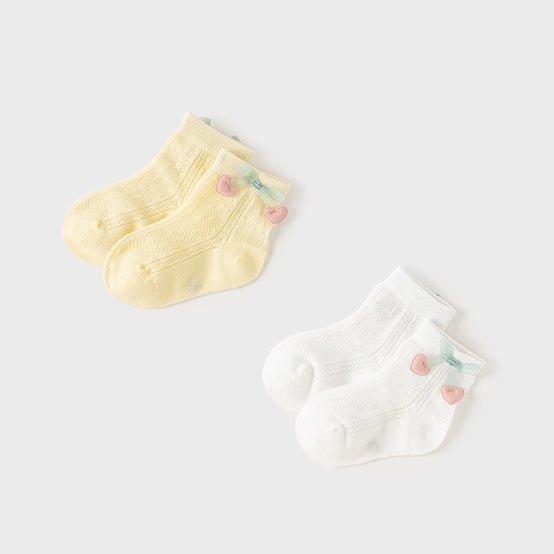 جوارب أطفال بنات صيفية خفيفة، قابلة للتنفس، مطاطية ولطيفة / شراب طويل للأطفال البنات