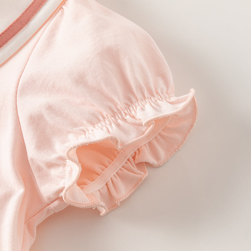 فستان صيفي للبنات الصغيرات من التول بتصميم أكاديمي