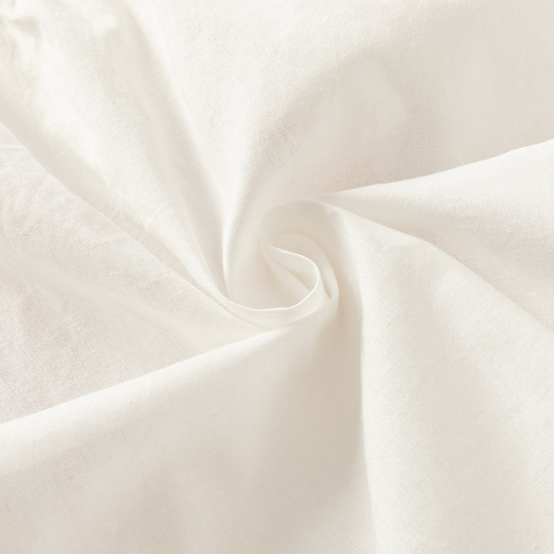 فستان صيفي فاخر للبنات الصغيرات من التول الأبيض بدون أكمام