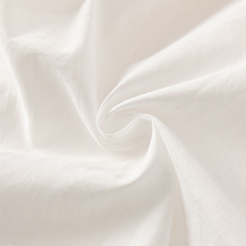 فستان بنات صيفي من التول أبيض فاتح مزين ببندلة فراشة شبكية قابلة للإزالة تصميم أميري(متضمن إكسسوار شعر)