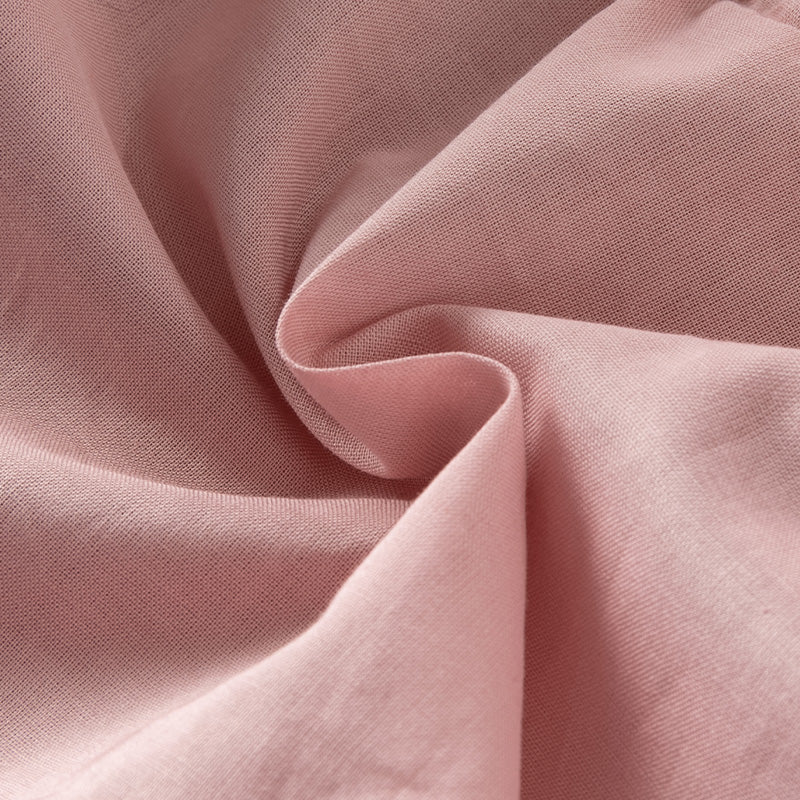 فستان صيفي للبنات بدون أكمام من التول باللون الأرجواني الوردي مع تطريز فاخر