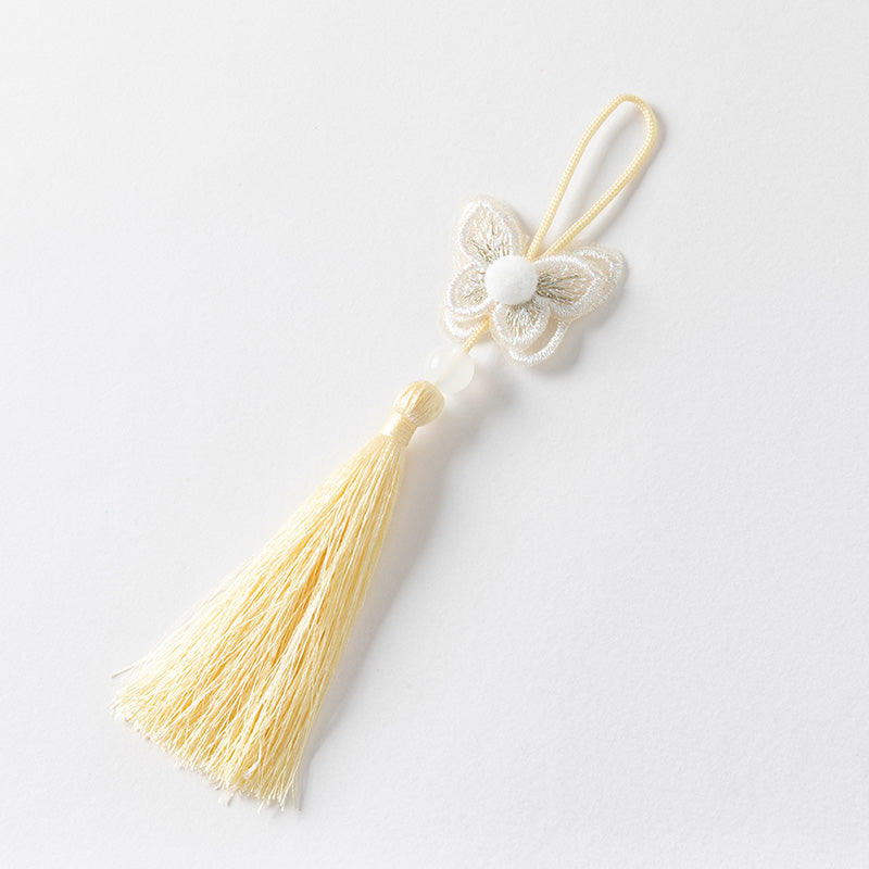 فستان بنات صيفي من التول باللون الأصفر الفاتح بأسلوب صيني عصري