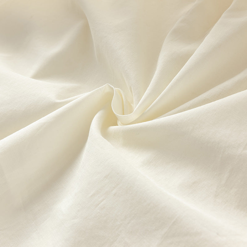 فستان بنات صيفي من التول باللون البيج بأسلوب صيني عصري (يشمل حقيبة كروس)