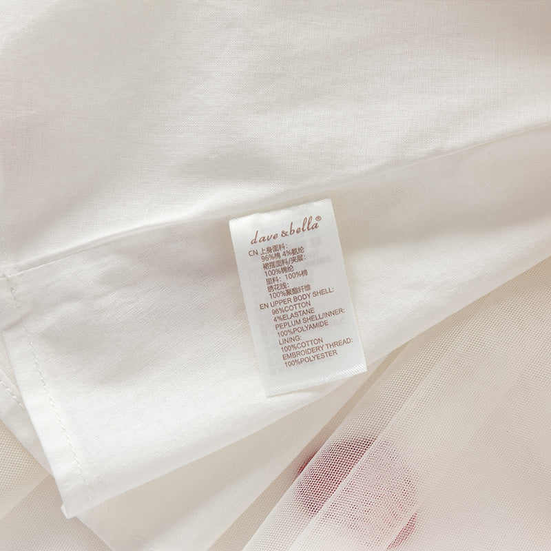 فستان شبكي غير رسمي للفتيات الصغيرات في الصيف باللون الأحمر وأكمام قصيرة