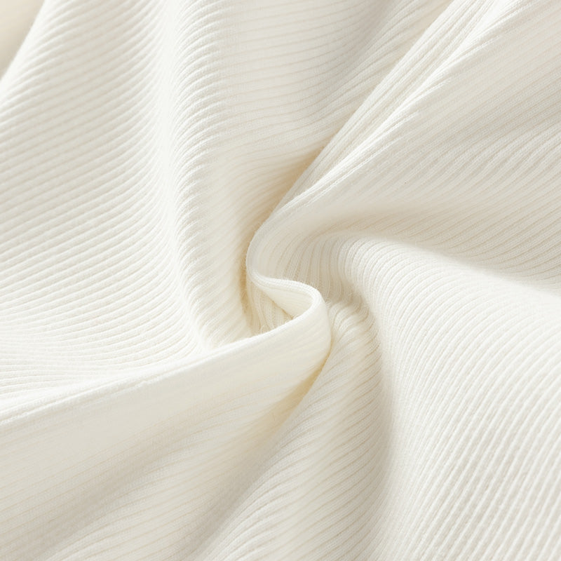 فستان شبكي أبيض بدون أكمام للفتيات للصيف