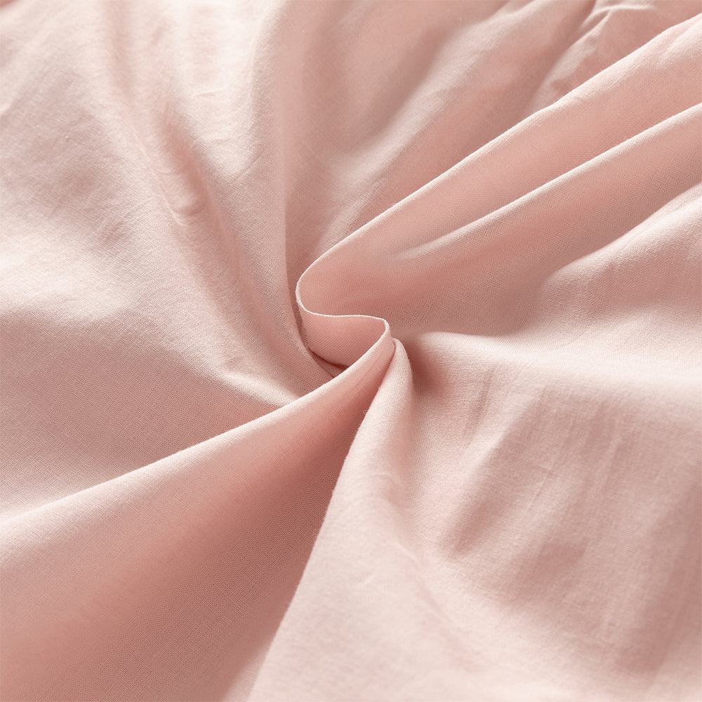 فستان للأطفال بأكمام طويلة من تريكو بنقشة هوندستوث وردية مع تنورة من التول، بتصميم كلاسيكي أنيق