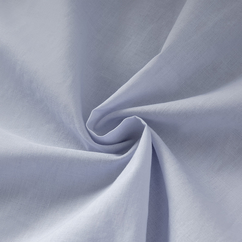 فستان بنات صيفي من التول باللون الأزرق ضوء النجوم مع ياقة بحرية تصميم كاجوال