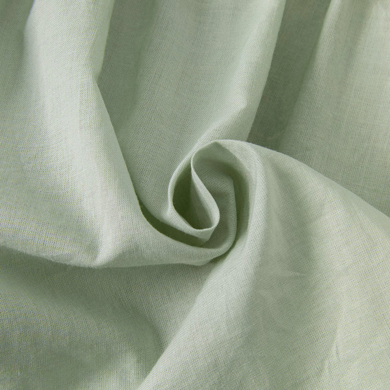 فستان بنات بأكمام طويلة من التول أخضر رمادي بأسلوب ملكي