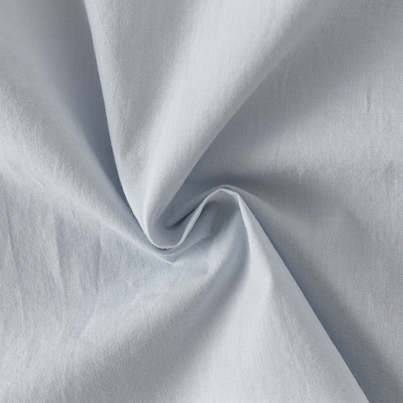 فستان بنات طويل الأكمام من التول باللون الرمادي الأزرق بأسلوب صيني عصري