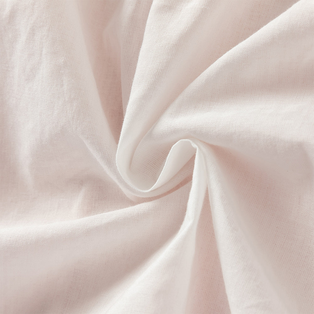 فستان بنات بأكمام طويلة باللون الوردي من قماش تويد كلاسيكي (يشمل حقيبة كروس)