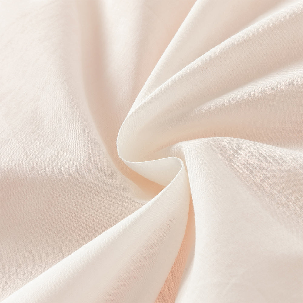 فستان بنات طويل الأكمام بقطعة بيضاء مع طبعة من التول بأسلوب أميرة