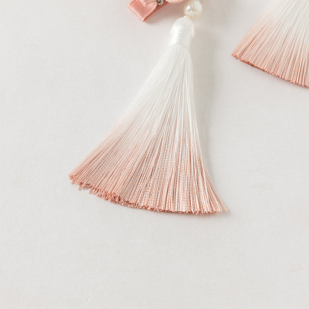 مشابك شعر مطرزة بشرّابات متدرجة – إكسسوارات شعر أنيقة بأسلوب صيني جديد للاستخدام اليومي والمناسبات