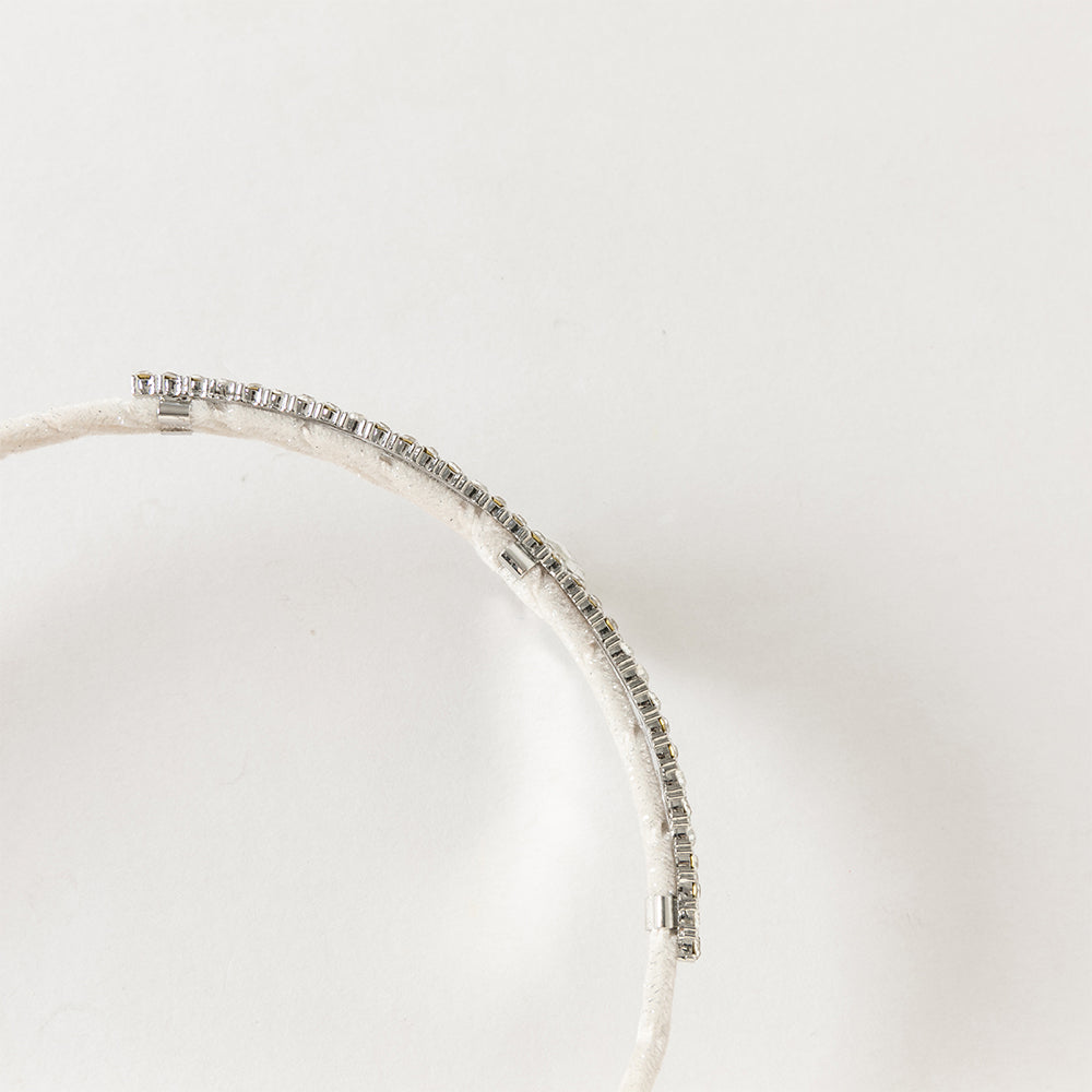 فستان بنات صغير وردي تيارا - إكسسوار شعر بتاج الأميرة مرصع بالأحجار