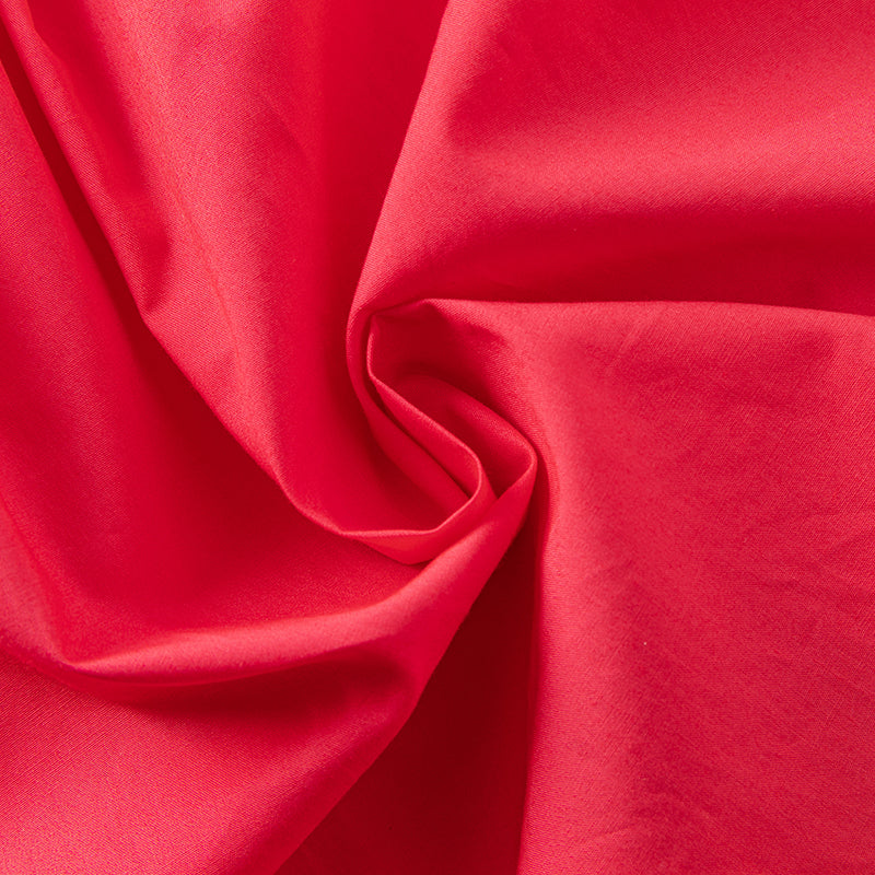 فستان بنات صيفي من التول باللون الأحمر تصميم أميري فاخر