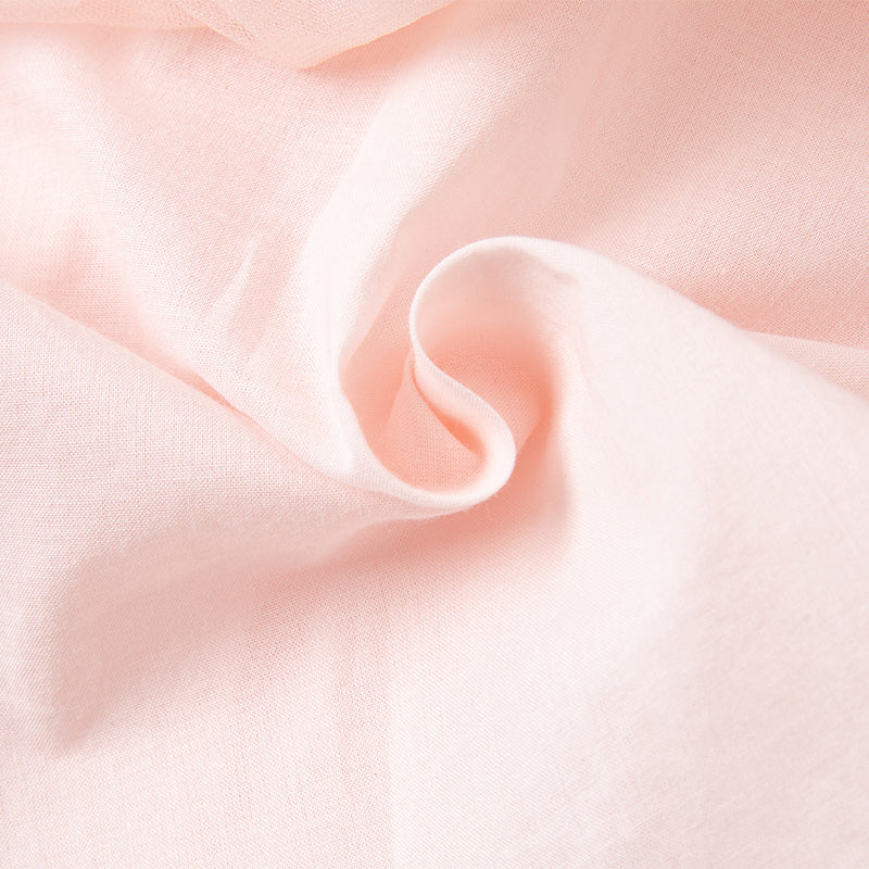 فستان بنات صيفي باللون الوردي من التول بأسلوب صيني عصري (يشمل زينة تدلي من الخيوط الصينية)