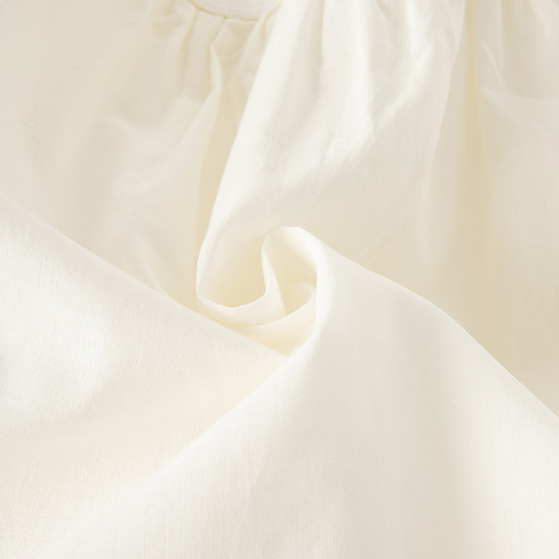 فستان شبكي بناتي لصيف بتصميم طائر البجعة الوردي مع طبعة