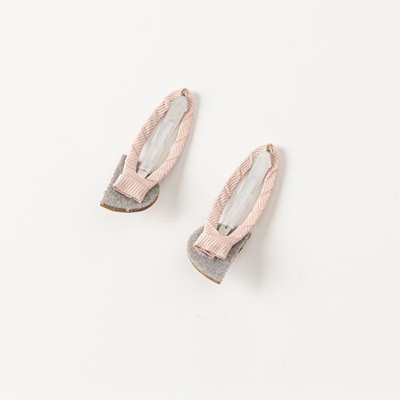 طقم مشابك شعر للبنات الصغيرات – 3 تصاميم (قوس / نجوم / وردي وبنفسجي متعدد الألوان)، إكسسوارات شعر من القماش مع لمسات لامعة للأطفال