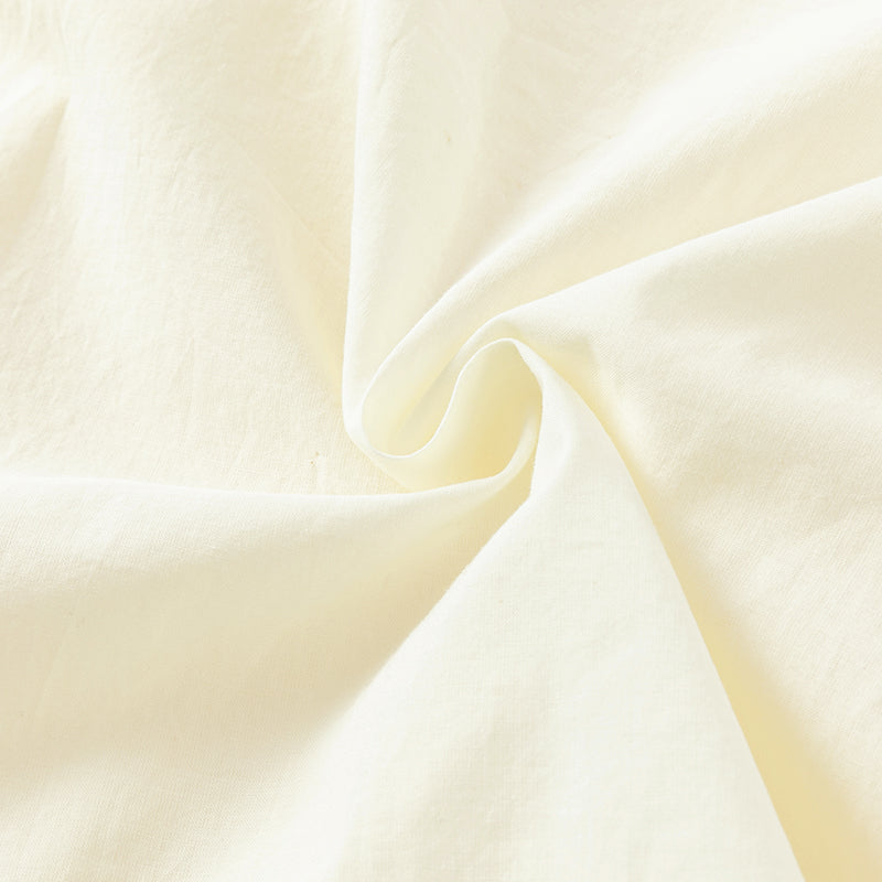 فستان صيفي للبنات الصغيرات من التول باللون الأصفر مزين برسمة قناديل البحر