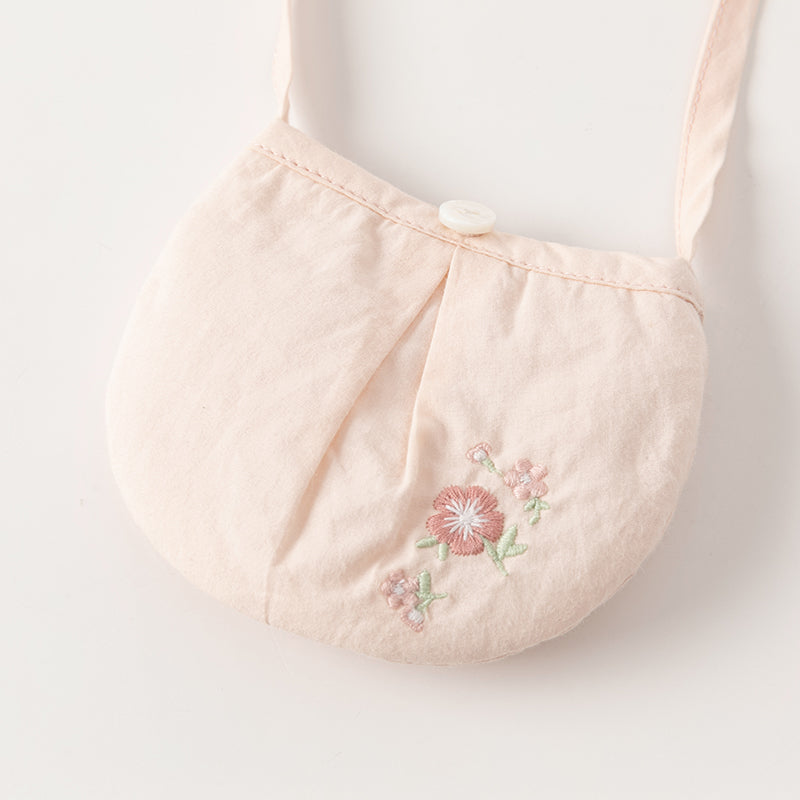 فستان بنات صيفي من التول باللون الأصفر الزجاجي بأسلوب صيني عصري (يشمل حقيبة كروس)