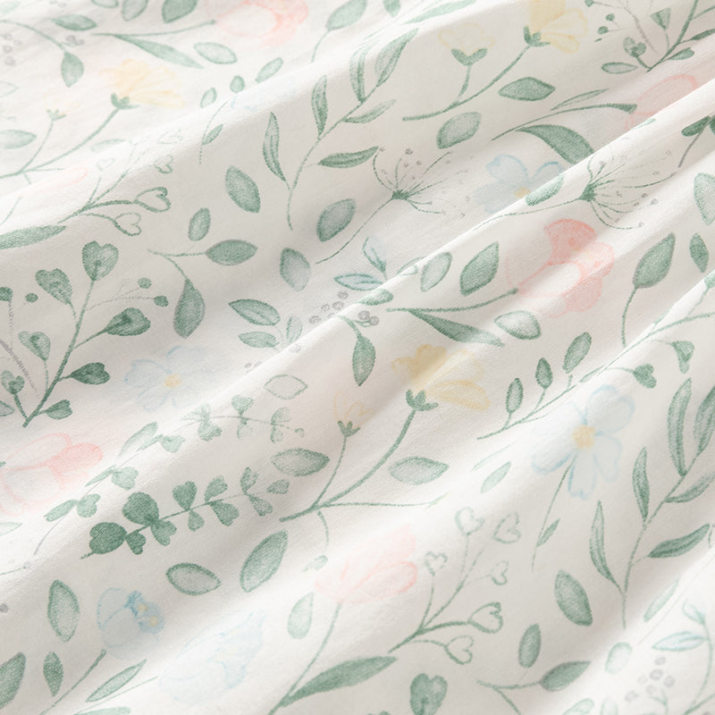 فستان بنات صيفي بطباعة زهرية بقصة على شكل حرف A بأسلوب عطلة