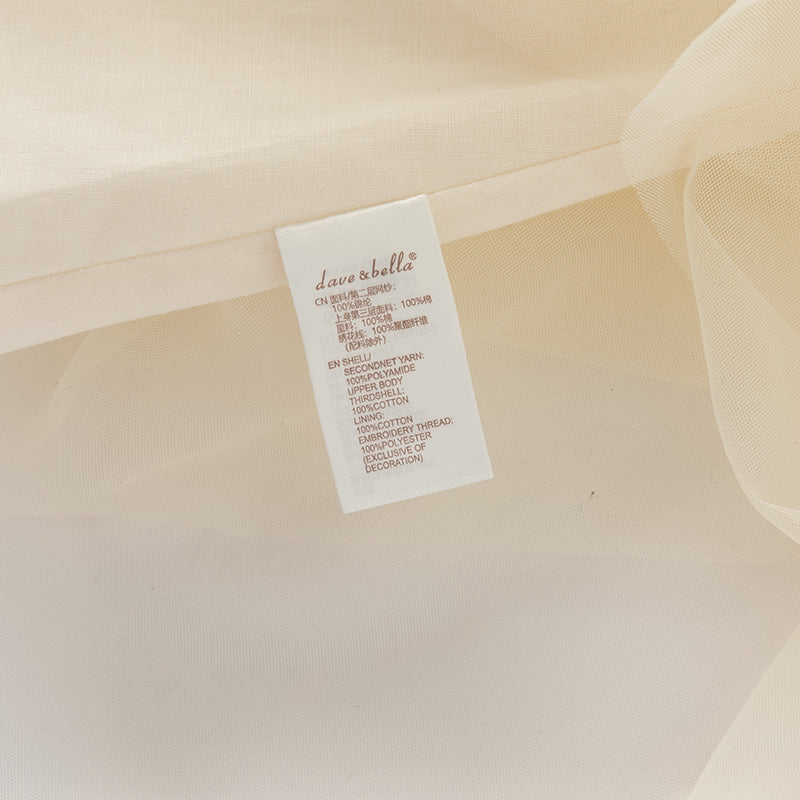 فساتين أميرات صيفية مطرزة باللون الأصفر للبنات الصغيرات