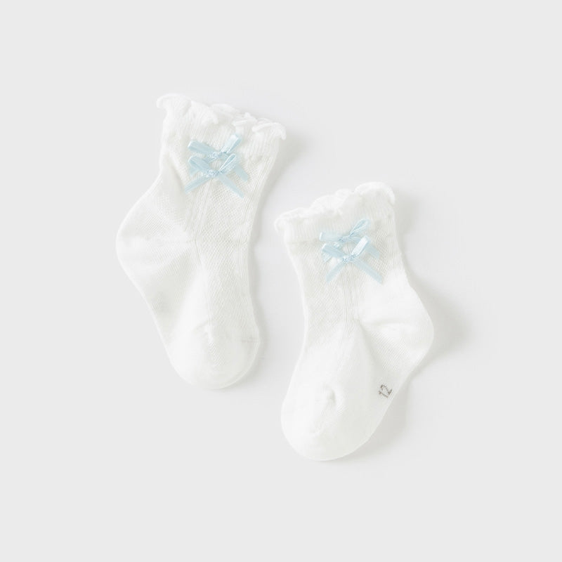 جوارب أطفال بنات صيفية خفيفة، قابلة للتنفس، مطاطية ولطيفة / شراب طويل للأطفال البنات