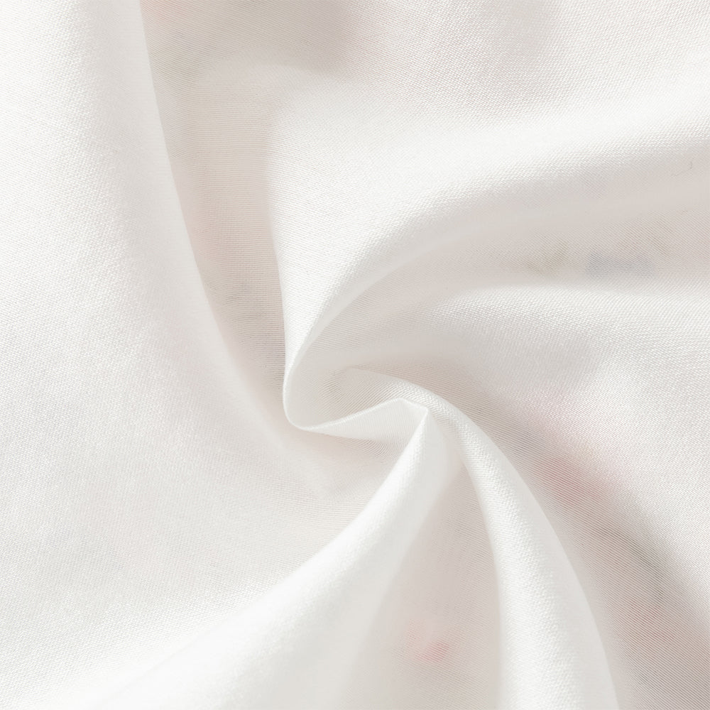 فستان ياقة تشيباو بأكمام قصيرة مزخرف بالزهور للبنات الصغيرات، فستان صيفي صيني متعدد الطبقات