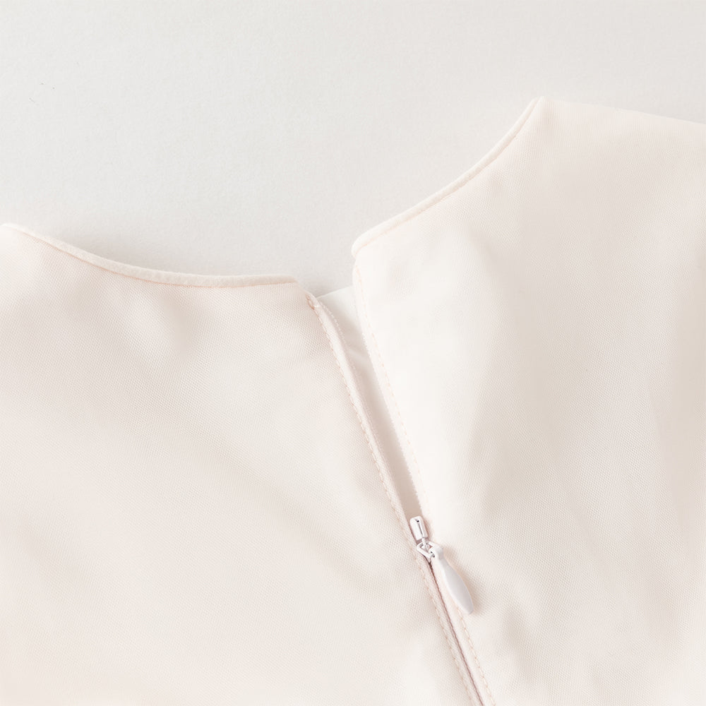 فستان بنات صيفي وردي بدون أكمام من التول بأسلوب أميرة مع فراشات ثلاثية الأبعاد وحزام قابل للإزالة