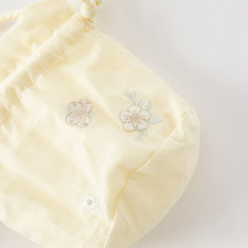 فستان بنات طويل الأكمام من التول باللون الأخضر بأسلوب صيني عصري