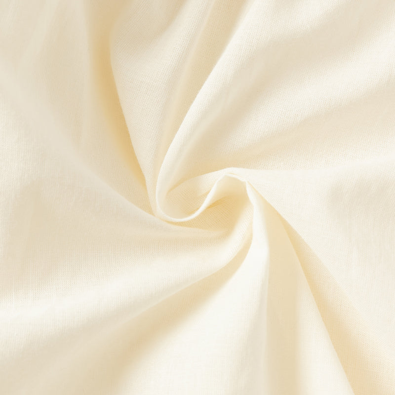 فستان بنات بأكمام طويلة من قماش محبوك باللون الخمري مع تنورة تول بأسلوب أميرة