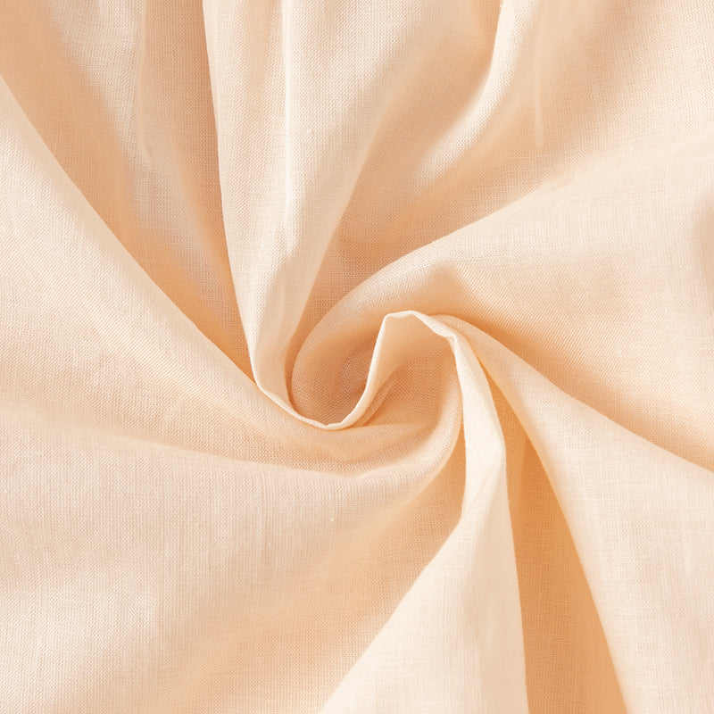 فستان للبنات الصغيرات بأكمام طويلة من التول باللون الوردي الفاتح بتصميم أميري