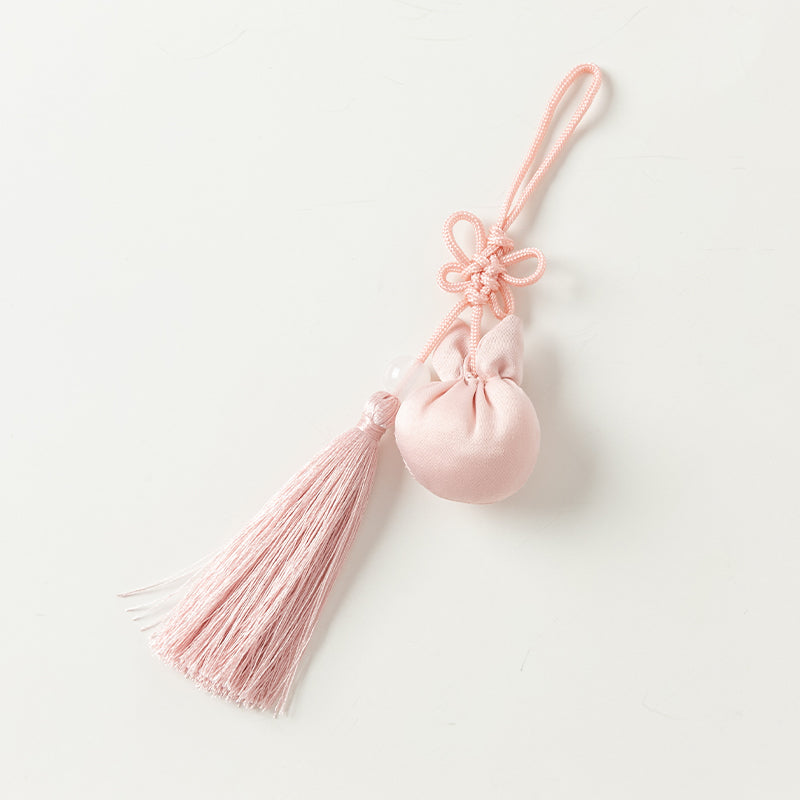 فستان بنات بأكمام طويلة من التول وردي فاتح مطبوع بالزهور تصميم صيني