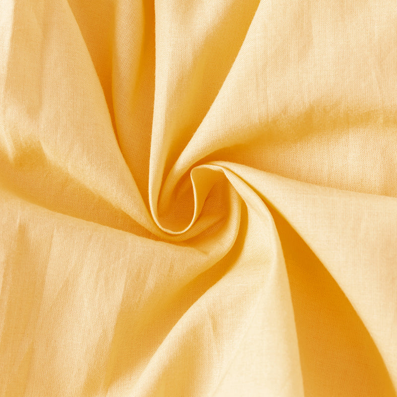 فستان بنات طويل الأكمام من التول باللون البرتقالي بأسلوب لطيف(يشمل حقيبة كروس)