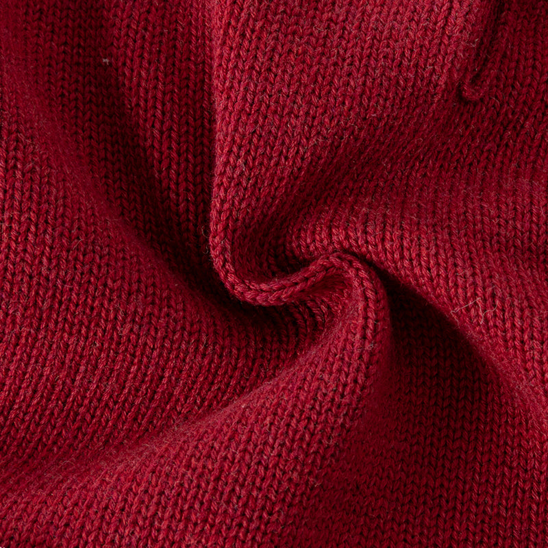 فستان بنات بأكمام طويلة من قماش محبوك باللون الخمري/الوردي الفاتح مع تنورة تول متعددة الطبقات بأسلوب غير رسمي