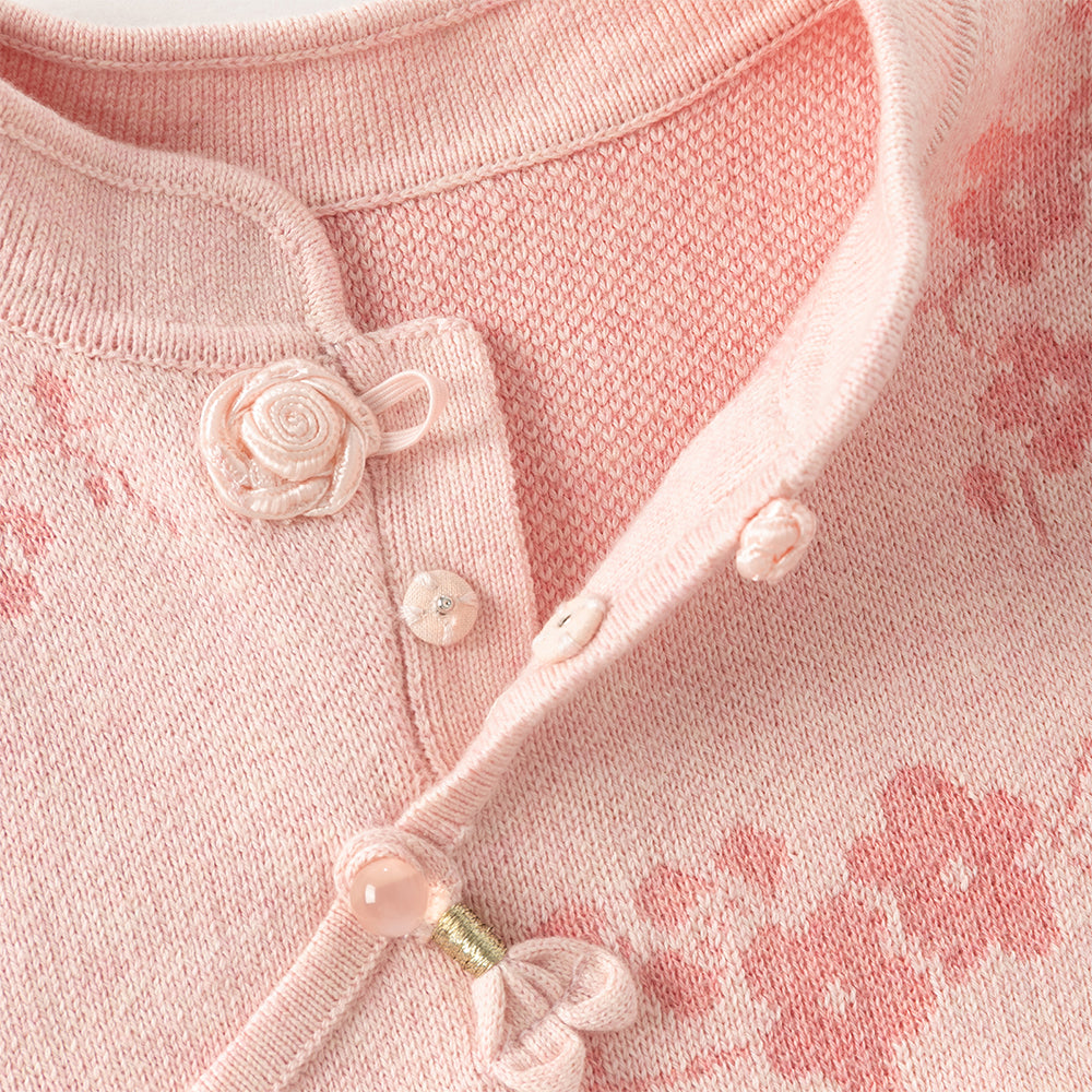 فستان تشيباو شتوي للأطفال الصغار بتصميم صيني، باللون الأحمر الداكن / الوردي الرمادي، مع تنورة تول، قماش محبوك