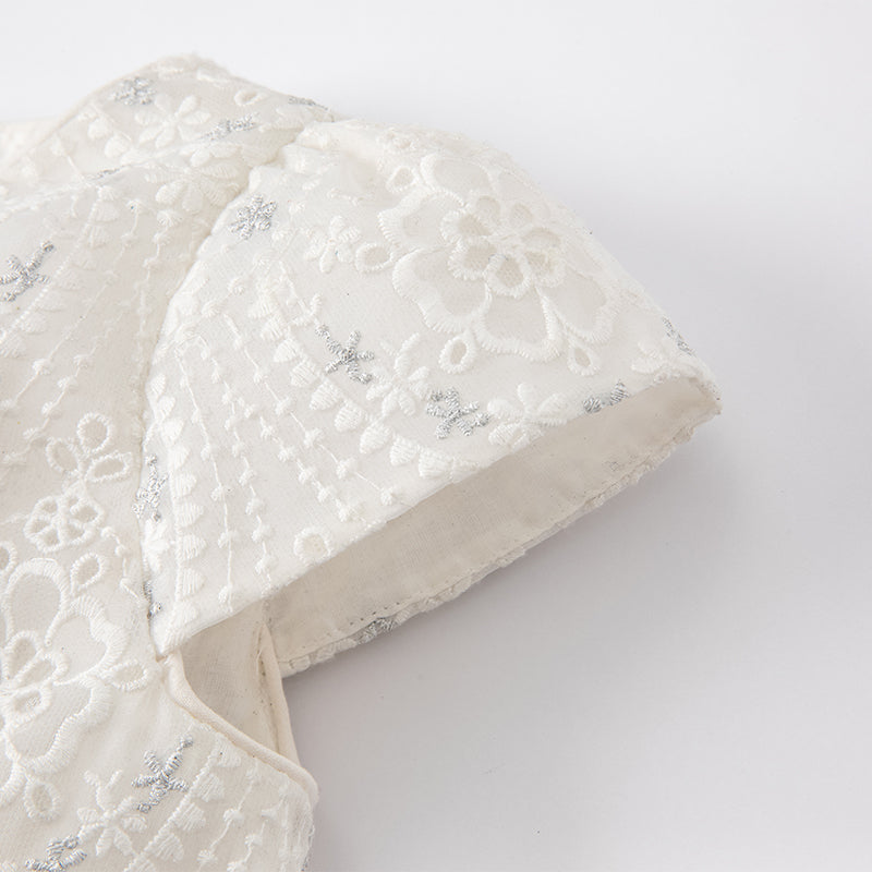 فستان بنات بيج من التول مع تطريز، فستان سهرة فاخر بأسلوب أميرة